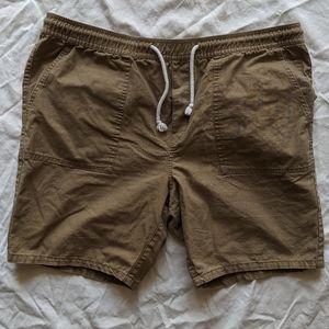 Merona Casual Drawstring Shorts Tan Size L